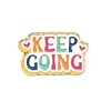 KEEP GOING Enamel Pins JEWB-F044-01C-G-1