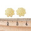 Brass Fancy Bead Caps KK-EC1166-G-2