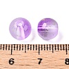 Frosted Baking Painted Glass Beads DGLA-N005-8mm-06-4