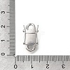 304 Stainless Steel Twister Clasps STAS-D382-05A-P-3