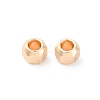 Brass Spacer Beads KK-D360-09G-1