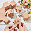 Kraft Paper Foldable Candy Boxes CON-WH0092-15-3