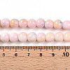 Baking Paint Glass Beads Strands DGLA-N003-8mm-C01-6