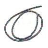 Electroplated Synthetic Non-Magnetic Hematite Beads Strands G-I360-C03-07-2