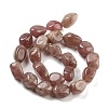 Natural Strawberry Quartz Beads Strands G-Z061-A06-01-3