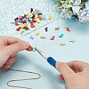 50Pcs Paint Zinc Alloy Beads FIND-AR0005-04B-4
