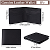 Rectangle Leather Credit Card Wallets for Men AJEW-WH20007-07A-2