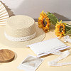 Flower Pattern Cotton Embroidery Lace Ribbon OCOR-CA0001-38B-5