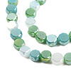 Electroplate Glass Beads Strands EGLA-N002-40A-01-3