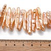 Natural Baroque Keshi Pearl Beads Strands PEAR-P064-03A-03B-5