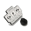 Chemistry Theme Safety I drink coffee periodically Enamel Pins JEWB-L016-02EB-03-3