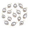Natural Freshwater Pearl Pendants PALLOY-JF02153-02-1