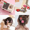 60Pcs 12 Styles Valentine's Day Theme PVC Cabochons FIND-CJ0011-21-7
