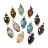 Natural Mixed Stone Pendants G-C096-04G-1