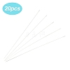 20Pcs Steel Beading Needles STAS-YW0002-91B-1