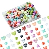 120Pcs 3 Styles Imitation Gemstone Acrylic Beads Sets OACR-FS0001-84-3