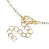 Alloy Enamel Starfish Pendants Necklaces NJEW-JN04770-5