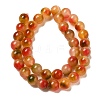 Natural Dyed White Jade Beads Strands G-M402-C04-27-2