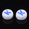 Initial Acrylic Beads X-OACR-E001-20K-2