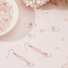 114Pcs Transparent Electroplate Glass Beads GLAA-PA0001-17B-7