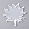 Autumn Theme DIY Maple Leaf Cup Pad Silicone Molds X-DIY-TAC0007-20-1