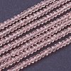 Transparent Glass Beads Strands X-GLAA-R135-2mm-12-2