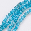 Natural Apatite Beads Strands G-F568-077-4mm-1