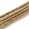 Electroplate Non-magnetic Synthetic Hematite Beads Strands G-T114-49G-1