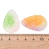 Dyed Natural Quartz Carved Pendants GG-CBA0022-04-3
