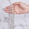 16 Yards 8 Colors Iron Rhinestone Cup Chains CH-NB0001-03-3