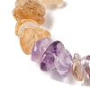 Natural Citrine & Amethyst Beads Strands G-L610-A06-B01-3