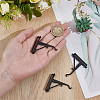 Alloy Hook Hanger Model for Miniature Dollhouse Accessories FIND-WH0126-42A-4