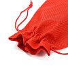 Polyester Imitation Burlap Packing Pouches Drawstring Bags X-ABAG-R004-18x13cm-01-4