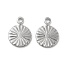 Non-Tarnish 304 Stainless Steel Charms STAS-P319-30P-03-2