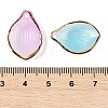 Gradient Color  Transparent Acrylic Pendants TACR-F009-09-3