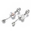 Alloy European Dangle Charms MPDL-N039-014-2