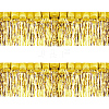 Plastic Foil Fringe Curtains DIY-WH0028-106C-1