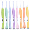 8Pcs TPR Diverse Size Crochet Hooks Set PW-WG61940-01-1