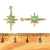 Brass Micro Pave Cubic Zirconia Pendants KK-M277-08G-05-3