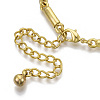 Oval Links Bracelet & Necklace Jeweley Sets BJEW-S121-06-7
