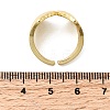 Brass Cuff Rings for Women RJEW-H262-06F-G-5