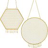  2 Set 2 Style Iron Jewelry Hanging Display ODIS-NB0001-18-1