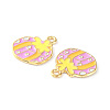 Alloy Enamel Pendants ENAM-D047-15G-3