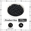 Natural Black Onyx Beads G-PA0002-38B-2