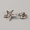 Alloy Star Brooch LS-AJEW-WH0515-08P-2