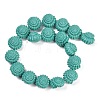 Synthetic Coral Carved Beads Strands CORA-I023-05A-03-4