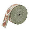 5 Yards Polyester Ribbon OCOR-WH0003-024B-1