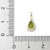 Brass Birthstone Pendants KK-D372-02G-4