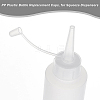 BENECREAT 40Pcs PP Plastic Bottle Replacement Caps KY-BC0001-22-4