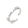 Brass Open Cuff Ring Settings KK-G518-06P-01-1